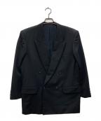 COMME des GARCONS HOMMEコムデギャルソン オム）の古着「ダブルジャケット」｜ブラック