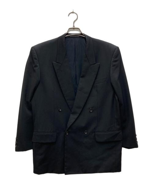 COMME des GARCONS HOMME（コムデギャルソン オム）COMME des GARCONS HOMME (コムデギャルソン オム) ダブルジャケット ブラック サイズ:3の古着・服飾アイテム