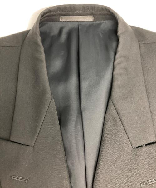 COMME des GARCONS HOMME（コムデギャルソン オム）COMME des GARCONS HOMME (コムデギャルソン オム) ダブルジャケット ブラック サイズ:3の古着・服飾アイテム