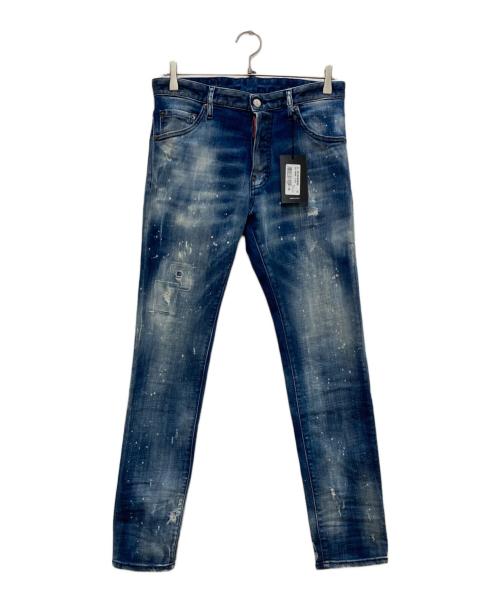 DSQUARED2（ディースクエアード）DSQUARED2 (ディースクエアード) COOL GUY JEAN/クールガイジーン インディゴ サイズ:44の古着・服飾アイテム