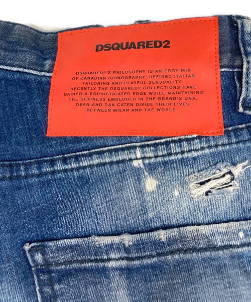 DSQUARED2（ディースクエアード）DSQUARED2 (ディースクエアード) COOL GUY JEAN/クールガイジーン インディゴ サイズ:44の古着・服飾アイテム