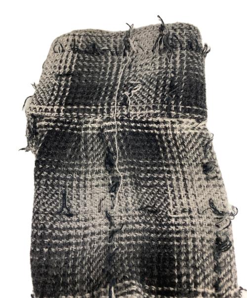 OFFWHITE（オフホワイト）OFFWHITE (オフホワイト) バックバイアスチェック 長袖シャツ グレー サイズ:Ⅿの古着・服飾アイテム