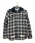 OFFWHITE（オフホワイト）の古着「バックバイアスチェック 長袖シャツ」｜グレー