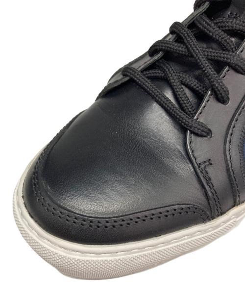 DIESEL Black Gold（ディーゼル ブラック ゴールド）DIESEL Black Gold (ディーゼル ブラック ゴールド) ハイカットスニーカー ブラック×ネイビー サイズ:40の古着・服飾アイテム