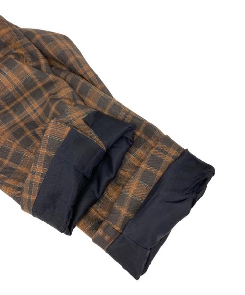 Marc by Marc Jacobs（マークバイマークジェイコブス）Marc by Marc Jacobs (マークバイマークジェイコブス) チェックジャケット ブラウン サイズ:XSの古着・服飾アイテム