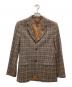 Marc by Marc Jacobs（マークバイマークジェイコブス）の古着「チェックジャケット」｜ブラウン