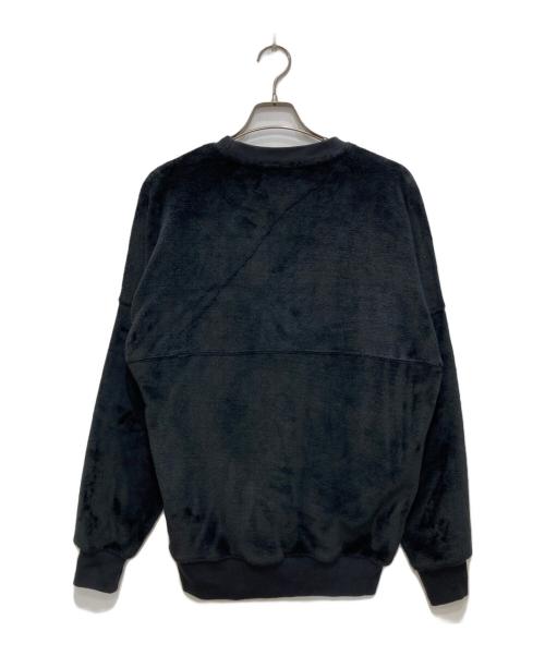 PALACE（パレス）PALACE (パレス) FLEECE POCKET DROP SHOULDER CREW/フロースポケットドロップショルダークルー ブラック サイズ:Ｓの古着・服飾アイテム