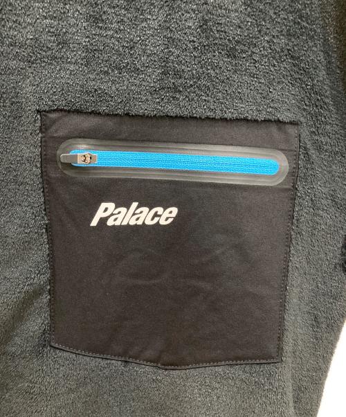 PALACE（パレス）PALACE (パレス) FLEECE POCKET DROP SHOULDER CREW/フロースポケットドロップショルダークルー ブラック サイズ:Ｓの古着・服飾アイテム