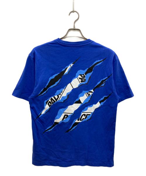 PALACE（パレス）PALACE (パレス) RIPPED TRI T-SHIRT ブルー サイズ:Ｍの古着・服飾アイテム
