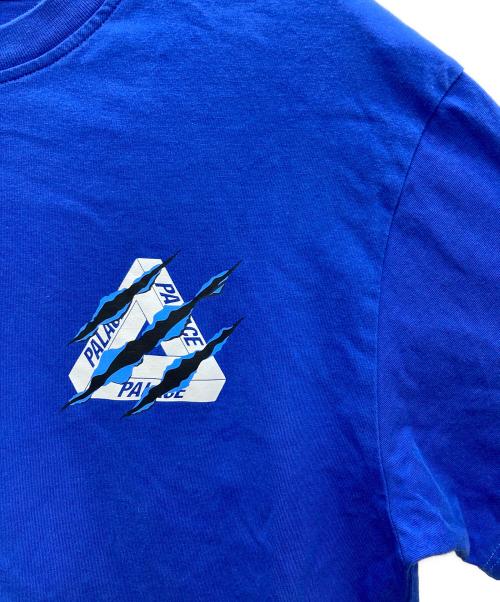 PALACE（パレス）PALACE (パレス) RIPPED TRI T-SHIRT ブルー サイズ:Ｍの古着・服飾アイテム