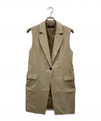 allurevilleアルアバイル）の古着「ハイツイストビスールミドルタケジレ」｜ベージュ