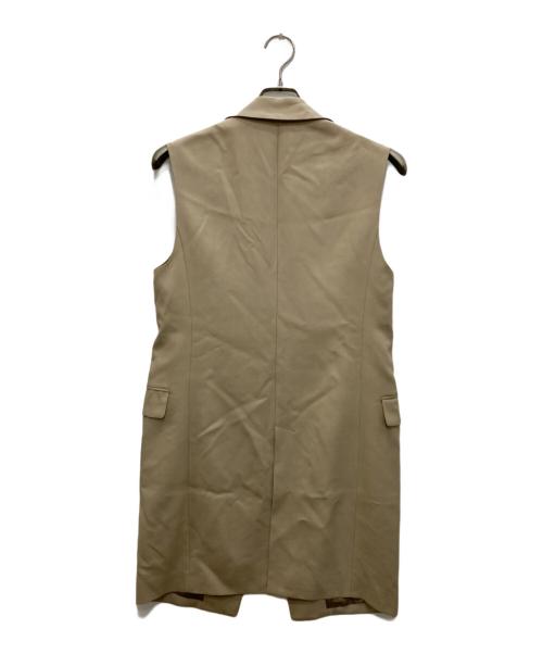 allureville（アルアバイル）allureville (アルアバイル) ハイツイストビスールミドルタケジレ ベージュ サイズ:2の古着・服飾アイテム