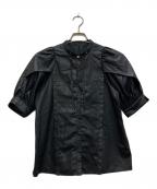 UNITED TOKYOユナイテッドトーキョー）の古着「ショルダータイトボリュームブラウス」｜ブラック