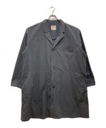 Snow peak（スノーピーク）の古着「Natural-Dyed Recycled Cotton Coat」｜グレー