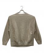 crepusculeクレプスキュール）の古着「クルーネックニット」｜ベージュ