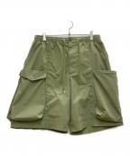 nullヌル）の古着「OUTSIDE SHORTS」｜カーキ