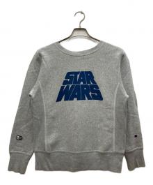 Champion REVERSE WEAVE×STAR WARS（チャンピオン リバース ウィーブ×スターウォーズ）の古着「スウェット」｜グレー