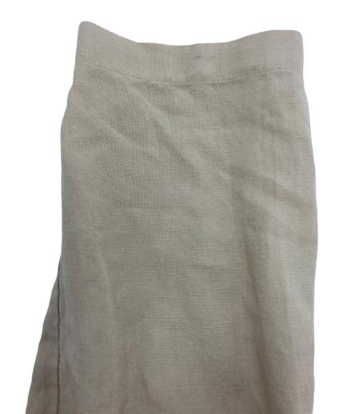 FRAMeWORK（フレームワーク）FRAMeWORK (フレームワーク) リネンレーヨンテーラードジャケット ベージュ サイズ:38の古着・服飾アイテム