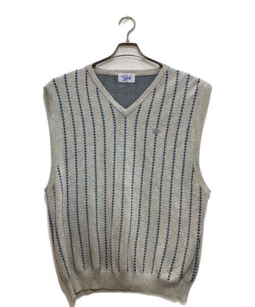 KEBOZ（ケボズ）KEBOZ (ケボズ) プルオーバーベスト グレー サイズ:LARGEの古着・服飾アイテム