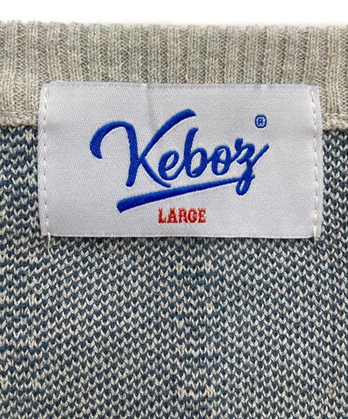 KEBOZ（ケボズ）KEBOZ (ケボズ) プルオーバーベスト グレー サイズ:LARGEの古着・服飾アイテム