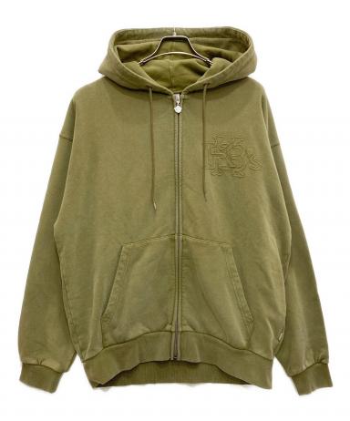 中古・古着通販】KEBOZ (ケボズ) ジップパーカー オリーブ サイズ:L 
