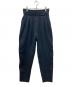 RIM.ARK（リムアーク）の古着「Wide waist pleats PT/ワイドウエストプリーツパンツ」｜ネイビー