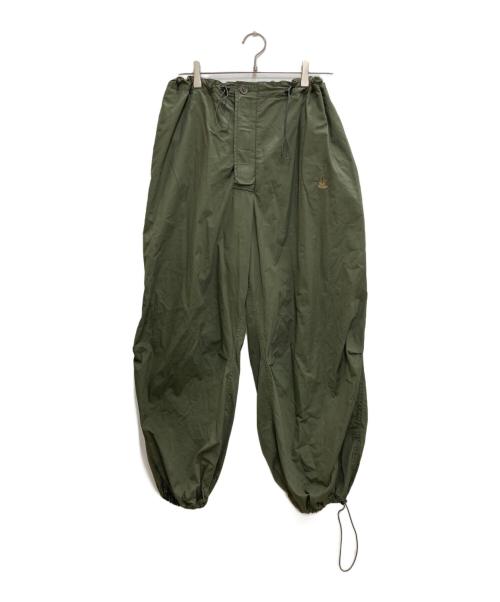 rhodo lirion（ロドリリオン）rhodo lirion (ロドリリオン) ワイドパンツ オリーブの古着・服飾アイテム