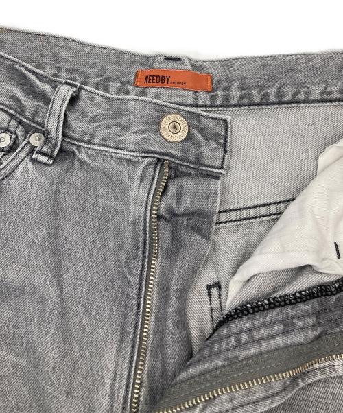 NEEDBY（ニードバイ）NEEDBY (ニードバイ) デニムパンツ グレー サイズ:27の古着・服飾アイテム