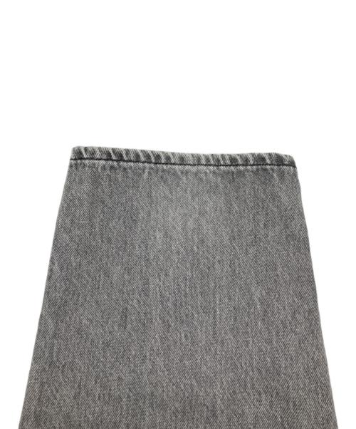 NEEDBY（ニードバイ）NEEDBY (ニードバイ) デニムパンツ グレー サイズ:27の古着・服飾アイテム