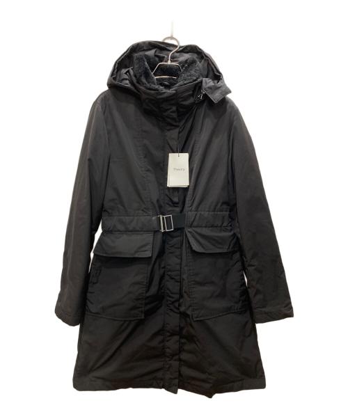 theory（セオリー）theory (セオリー) ダウンコート ブラック サイズ:Ｓの古着・服飾アイテム