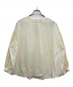 YORIヨリ）の古着「バックギャザーブラウス」｜アイボリー