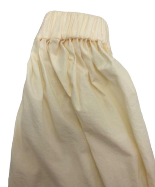 YORI（ヨリ）yori (ヨリ) バックギャザーブラウス アイボリー サイズ:Freeの古着・服飾アイテム