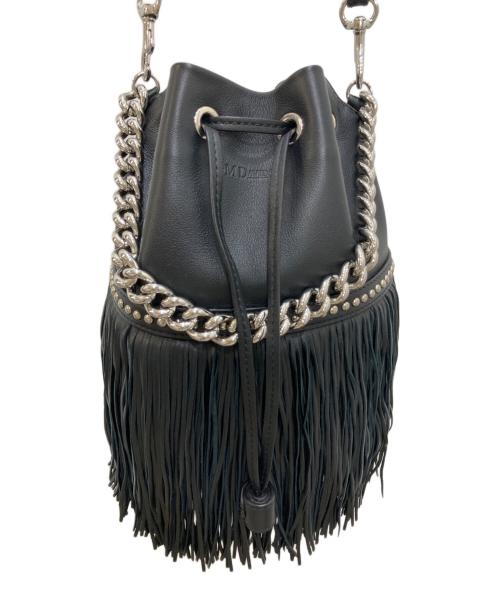 J&M DAVIDSON（ジェイ＆エム デヴィッドソン）J&M DAVIDSON (ジェイ＆エム デヴィッドソン) フリンジ カーニバル ミニ ブラックの古着・服飾アイテム