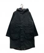 Barbourバブアー）の古着「ボアライナー付フーデッドコート」｜ブラック
