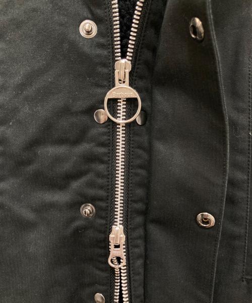 Barbour（バブアー）Barbour (バブアー) ボアライナー付フーデッドコート ブラック サイズ:8の古着・服飾アイテム