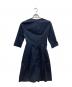 MARNI (マルニ) コットンvネックワンピース ネイビー サイズ:38：4500円