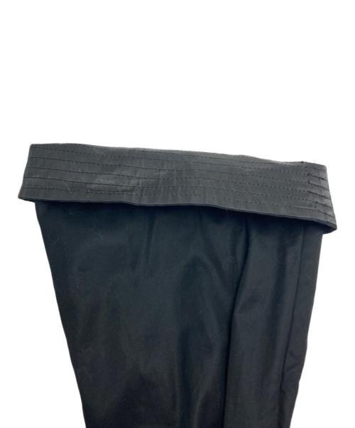 sacai（サカイ）sacai (サカイ) フレアスリーブ ドッキングブルゾン ジャケット ブラック サイズ:2の古着・服飾アイテム