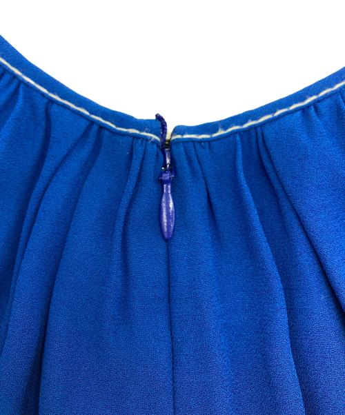 MARNI（マルニ）MARNI (マルニ) レーヨン混ワンピース ブルー サイズ:36の古着・服飾アイテム