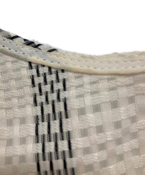 ELIN（エリン）ELIN (エリン) プレイドカシュクールトップス ベージュ サイズ:36の古着・服飾アイテム