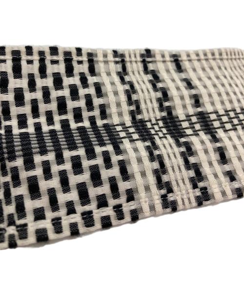 ELIN（エリン）ELIN (エリン) プレイドカシュクールトップス ベージュ サイズ:36の古着・服飾アイテム