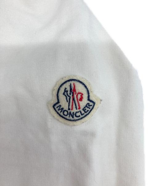 MONCLER（モンクレール）MONCLER (モンクレール) ジップパーカー ホワイト サイズ:Sの古着・服飾アイテム