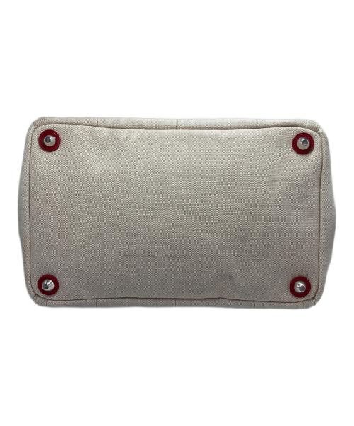 PRADA（プラダ）PRADA (プラダ) ハンドバッグ ベージュの古着・服飾アイテム