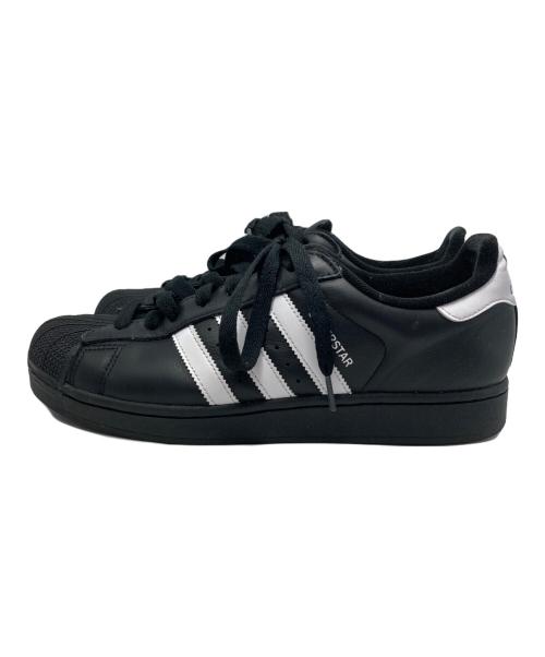adidas（アディダス）adidas (アディダス) SUPERSTAR/スーパースター II ブラック サイズ:27.5cm/US9.5/UK8.5/EUR43の古着・服飾アイテム