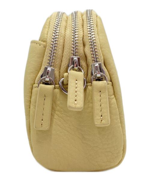 DRESSTERIOR（ドレステリア）DRESSTERIOR (ドレステリア) チェーンストラップマルチポケットポーチ イエローの古着・服飾アイテム