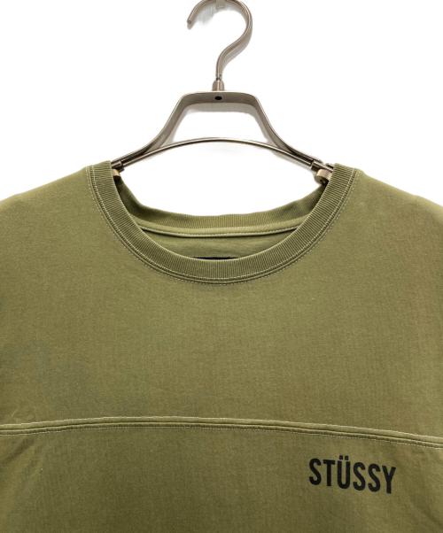 stussy（ステューシー）stussy (ステューシー) Tシャツ グリーン サイズ:Lの古着・服飾アイテム