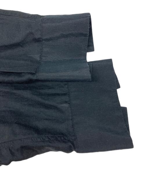 AP STUDIO（エーピーストゥディオ）AP STUDIO (エーピーストゥディオ) コットンシルクオーバーシャツ ブラック サイズ:表記無しの古着・服飾アイテム