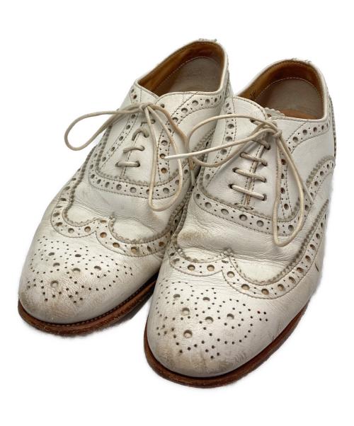 CHURCH'S（チャーチ）CHURCH'S (チャーチ) ウィングチップシューズ ホワイト サイズ:35の古着・服飾アイテム