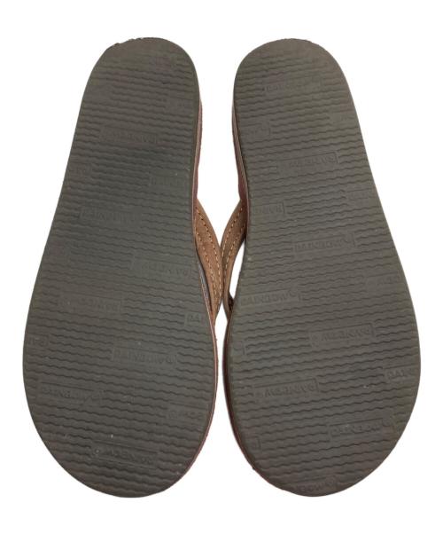 RHC Ron Herman（アールエイチシー ロンハーマン）RHC Ron Herman (アールエイチシー ロンハーマン) RAINBOW (レインボー) サンダル ブラウン サイズ:Freeの古着・服飾アイテム