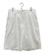 COMME des GARCONS HOMME DEUXコムデギャルソン オム ドゥ）の古着「ハーフパンツ」｜ホワイト