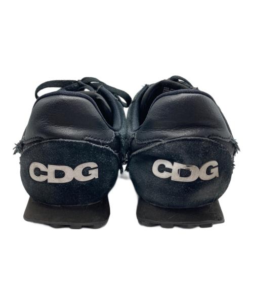 NIKE（ナイキ）NIKE (ナイキ) COMME des GARCONS (コムデギャルソン) WAFFLE RACER/ワッフル レーサー/CDG ブラック サイズ:29cm/US 11/EU 45/UK 10.5の古着・服飾アイテム